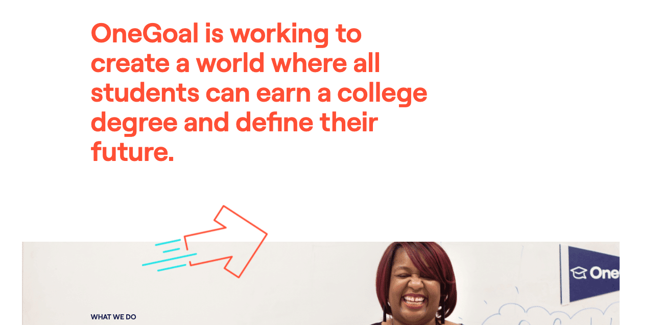 nonprofit website copy